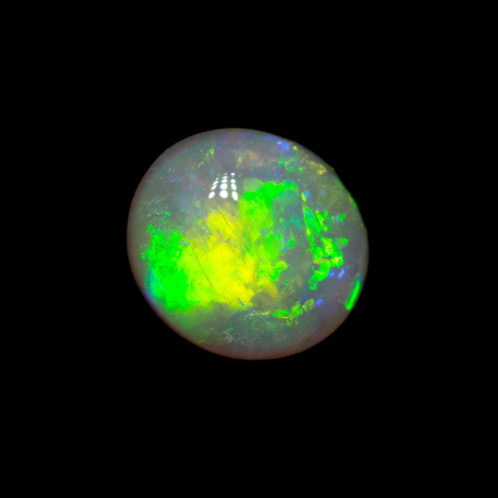 1.35 ct dark opal 8.3x7.5x3.9mm