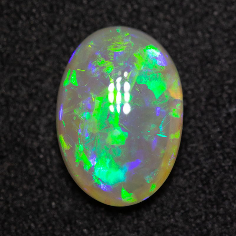 1.36 ct gem crystal opal 9.5x6.7x3mm