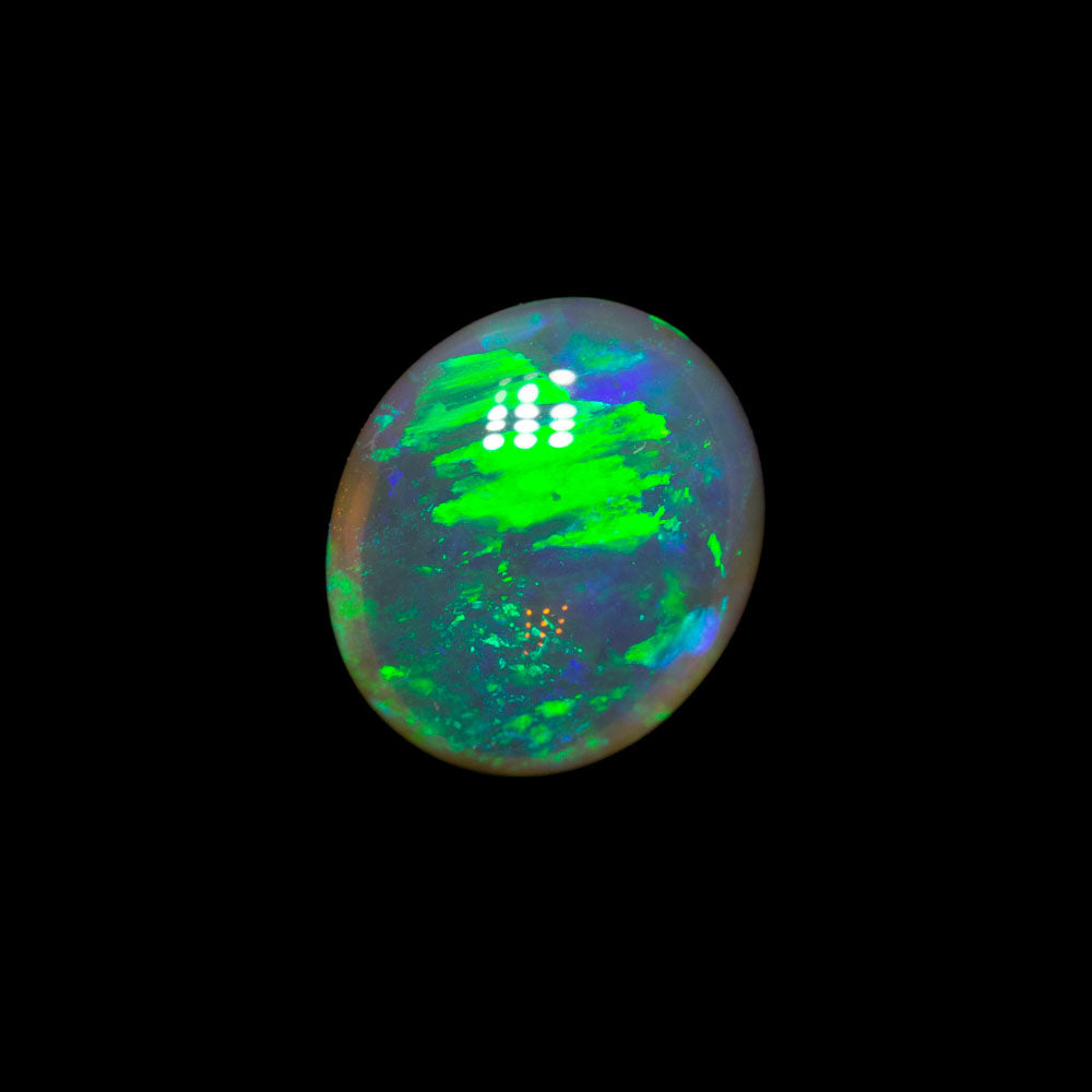 1.36 ct double-sided dark crystal opal 8.1x7x4mm