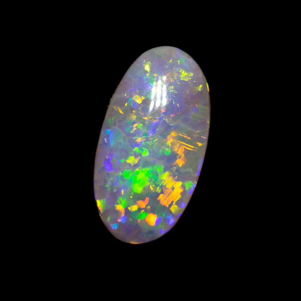 1.37 ct dark opal 10.1x5.5x3.7mm