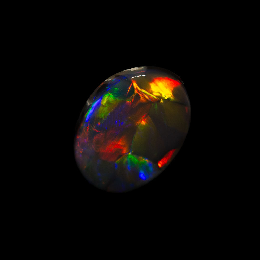 1.38 ct black opal 9.5x6.9x3.1mm