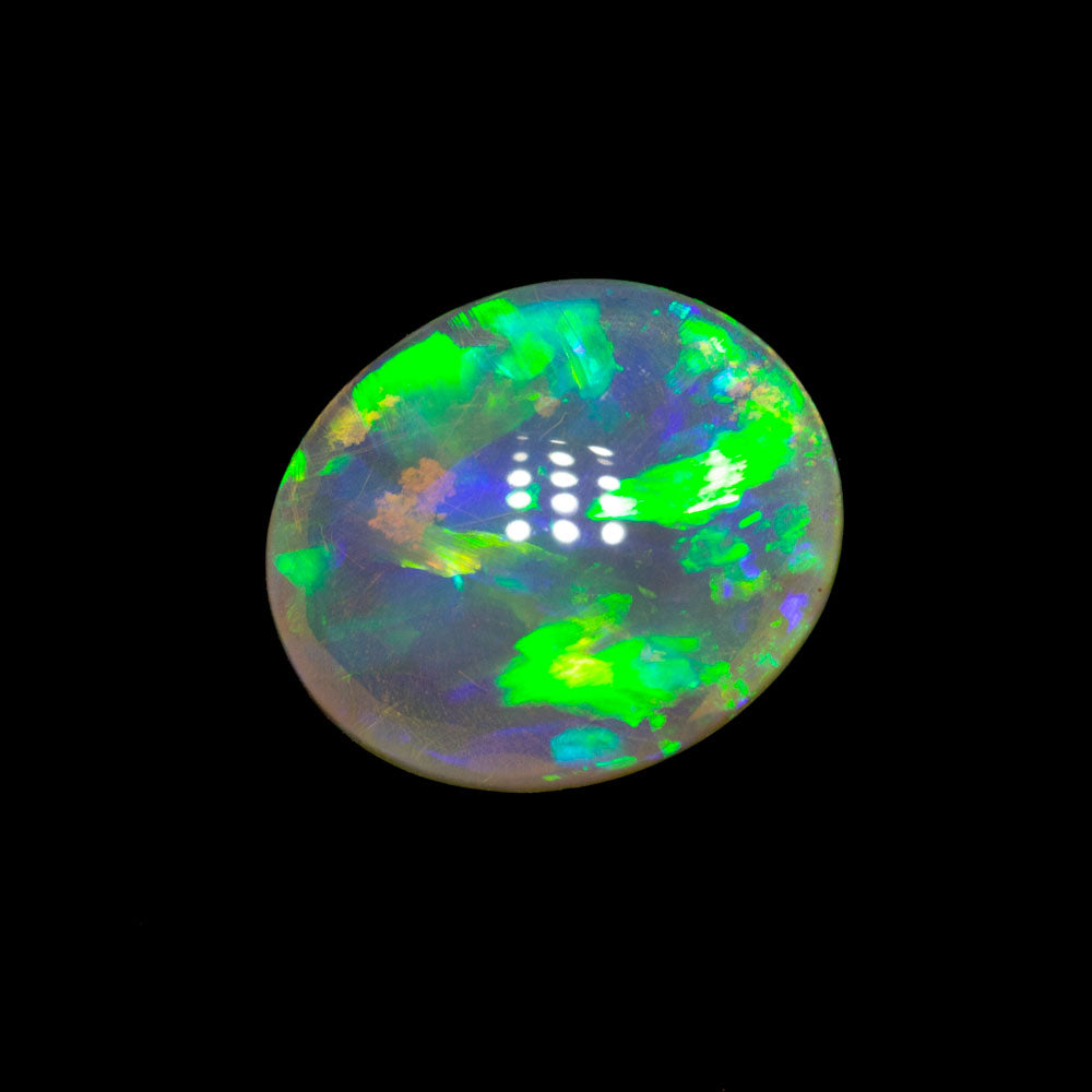 1.38 ct crystal opal 9.2x7.8x3.2mm