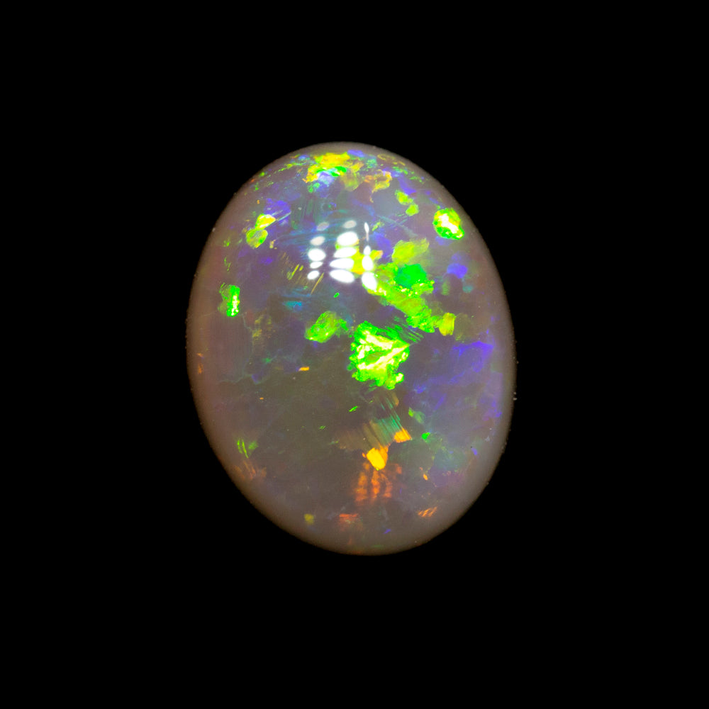 1.40 ct black opal 8.4x6.7x3.9mm