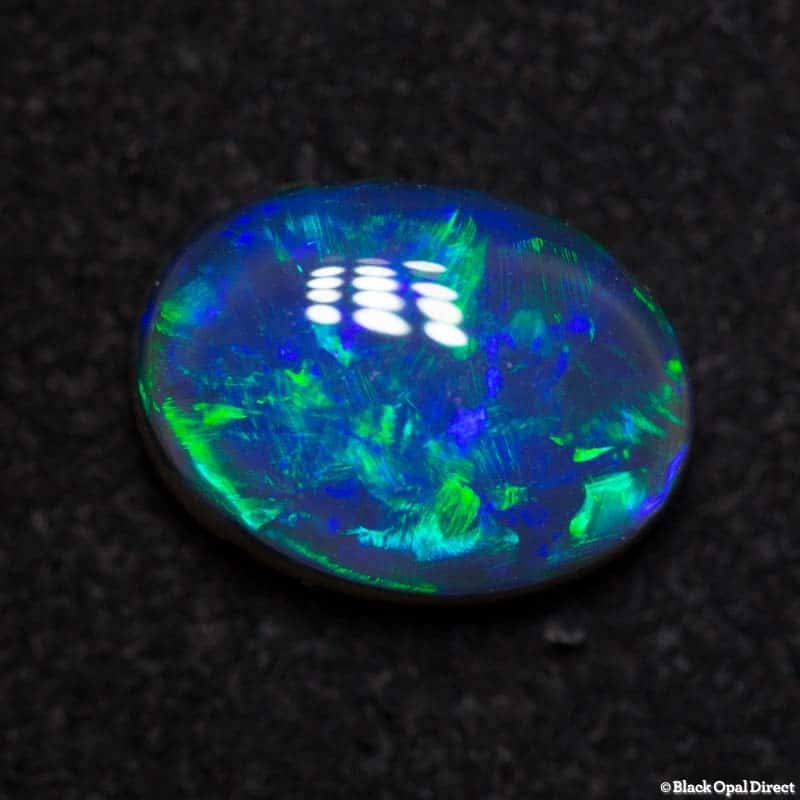 1.41 ct black opal 9x6.5x3mm