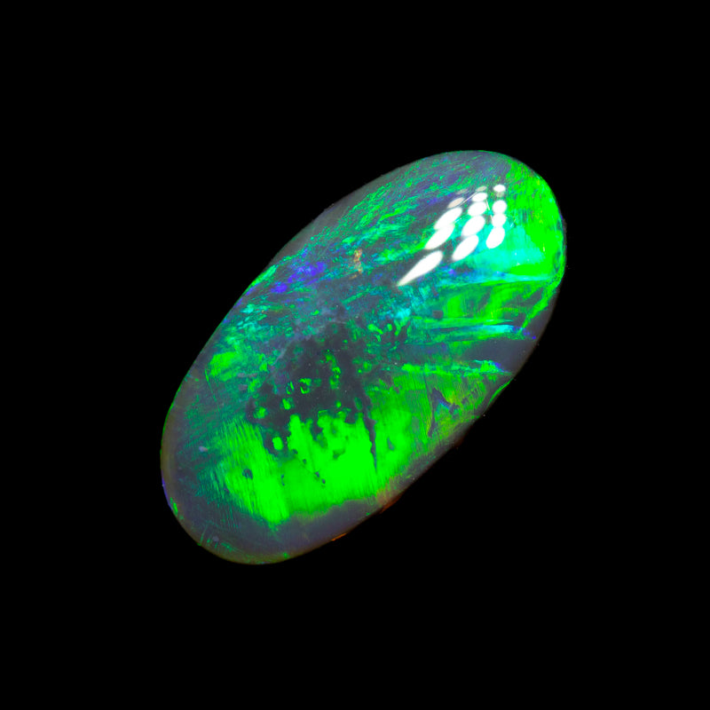 1.42 ct black opal 12.8x6.8x2.6mm