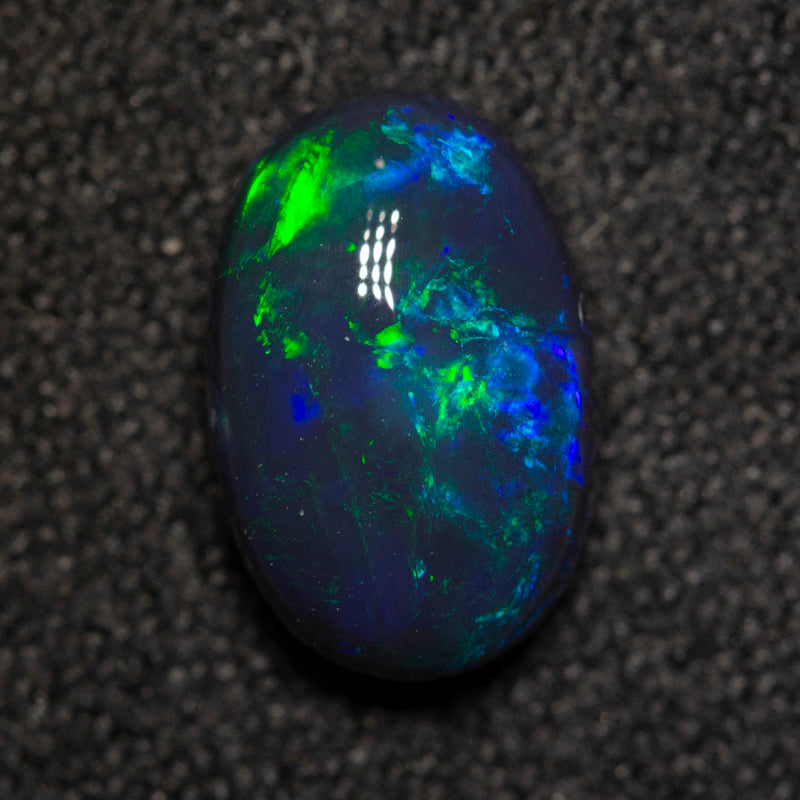 1.42 ct black opal 9.2x6.1x3.8mm