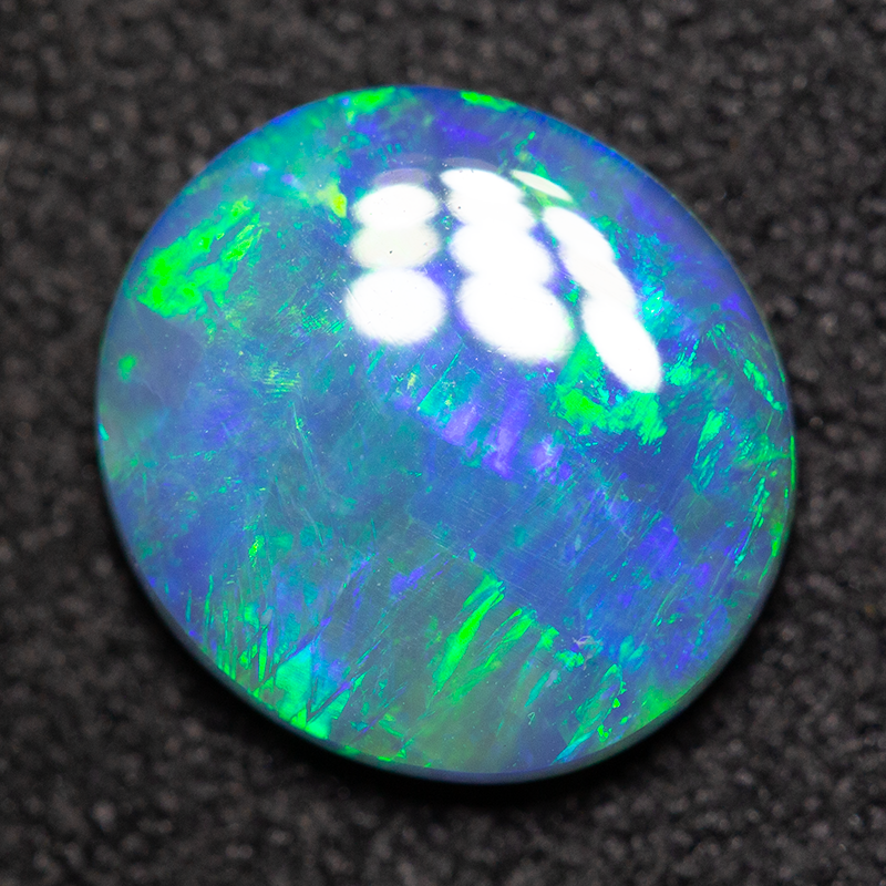 1.42 ct black opal 9.5x9x2mm