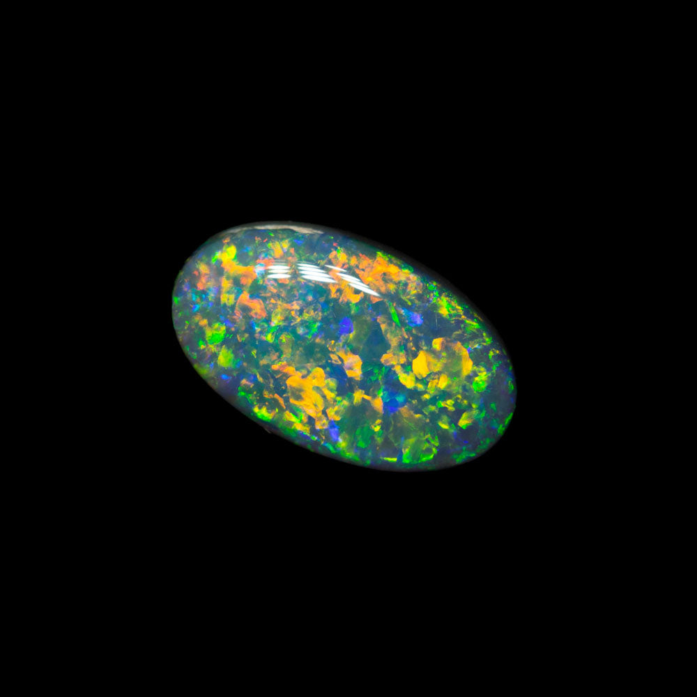 1.44 ct dark opal 9.7x5.8x3.6mm