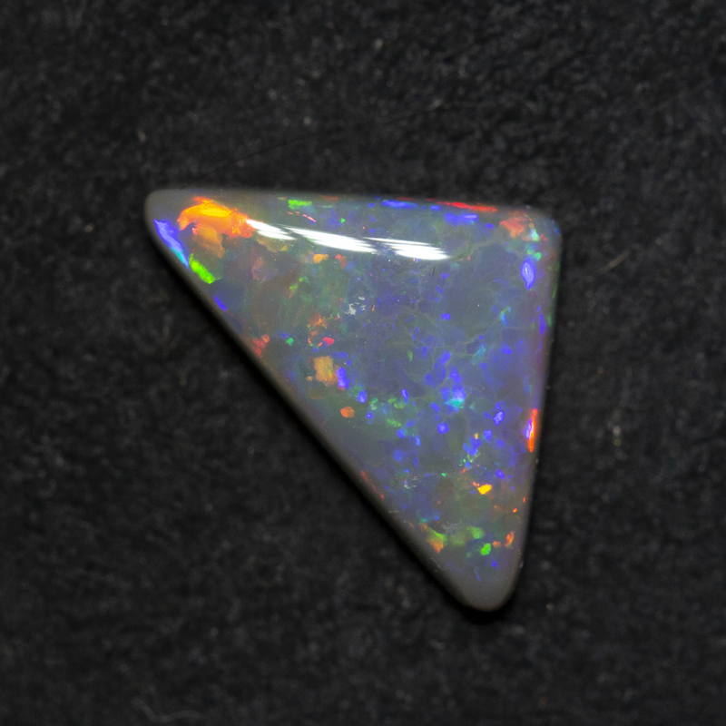 1.44 ct dark opal 12.3x7.4x3.1mm