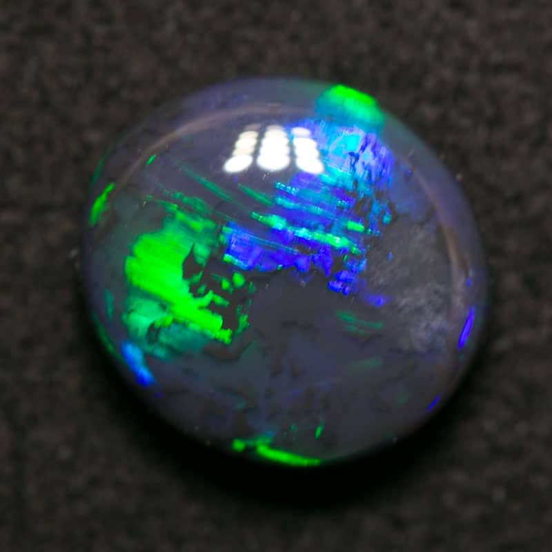 1.44 ct black opal 8x7x3.5mm