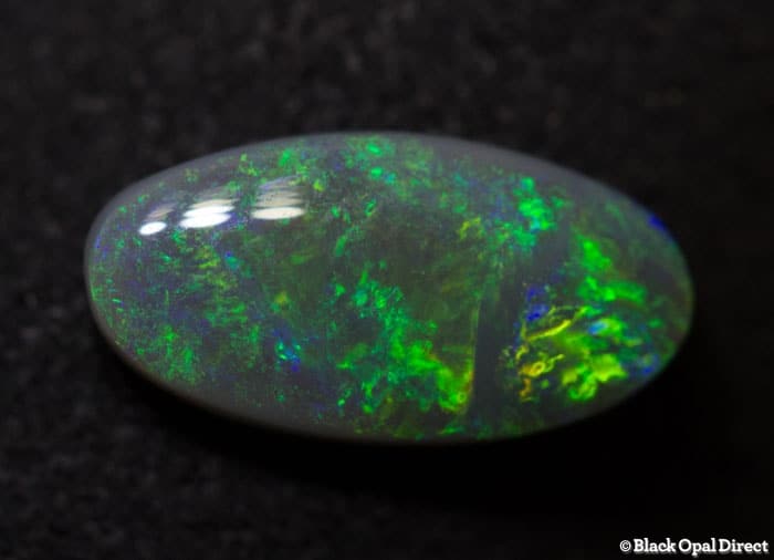 1.44 ct black opal 12x6x3mm