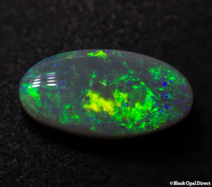 1.44 ct black opal 12x6x3mm