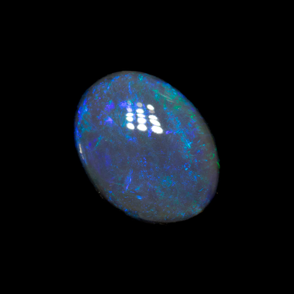 1.45 ct black opal 8.6x6.6x4mm