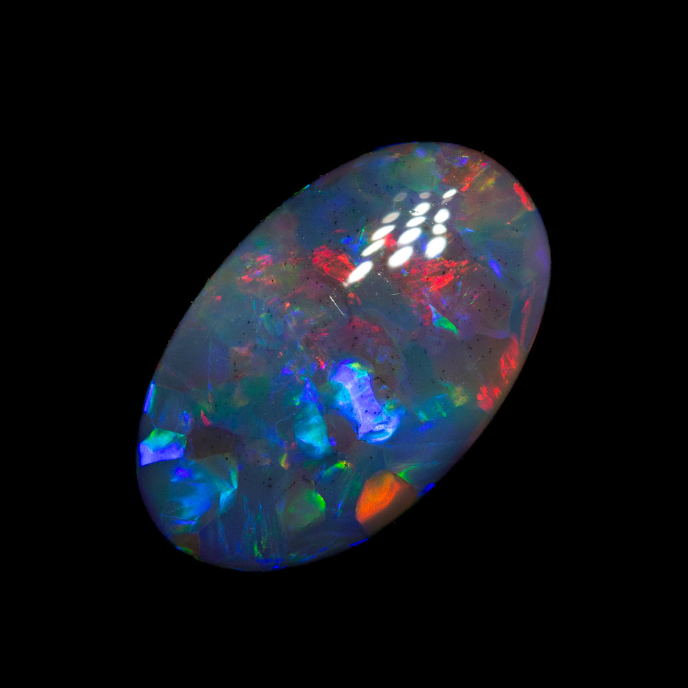 1.51 ct black opal 10.3x6.4x3.7mm