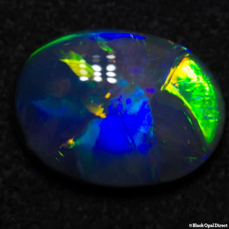1.52 ct black opal 10x7.5x3mm