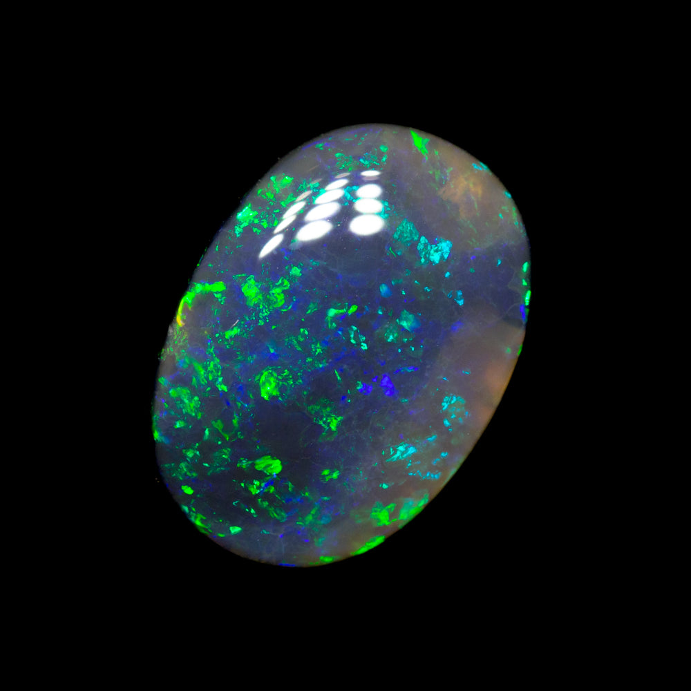 1.54 ct black opal 10.5x7.7x3mm