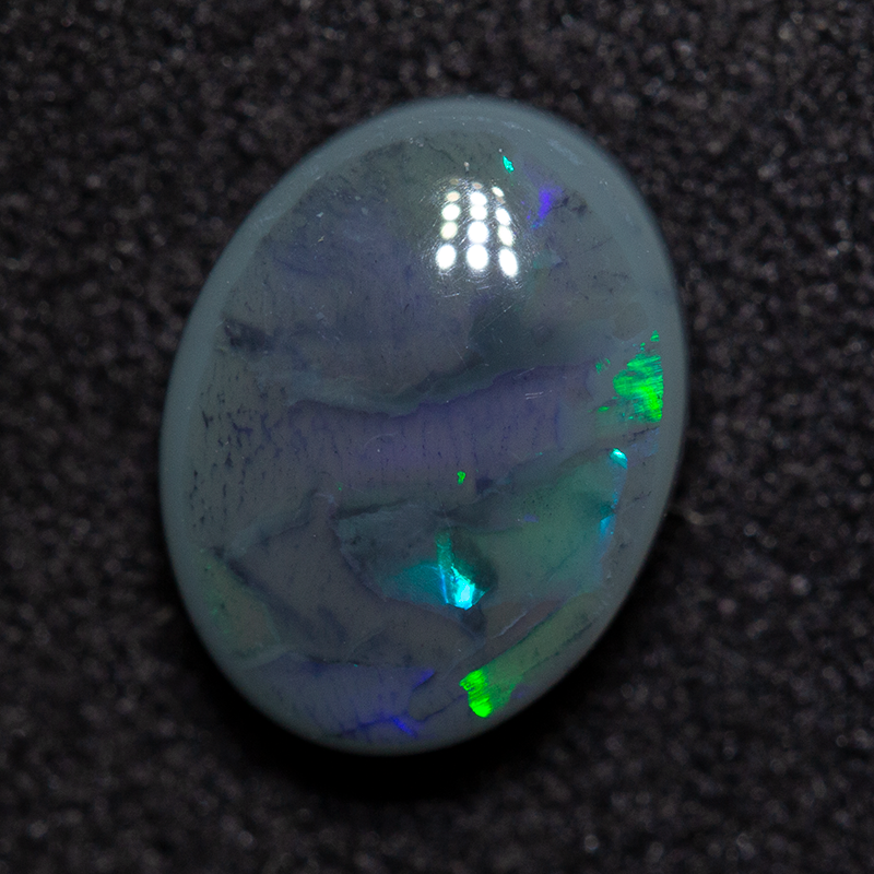 1.54 ct black opal treasure box