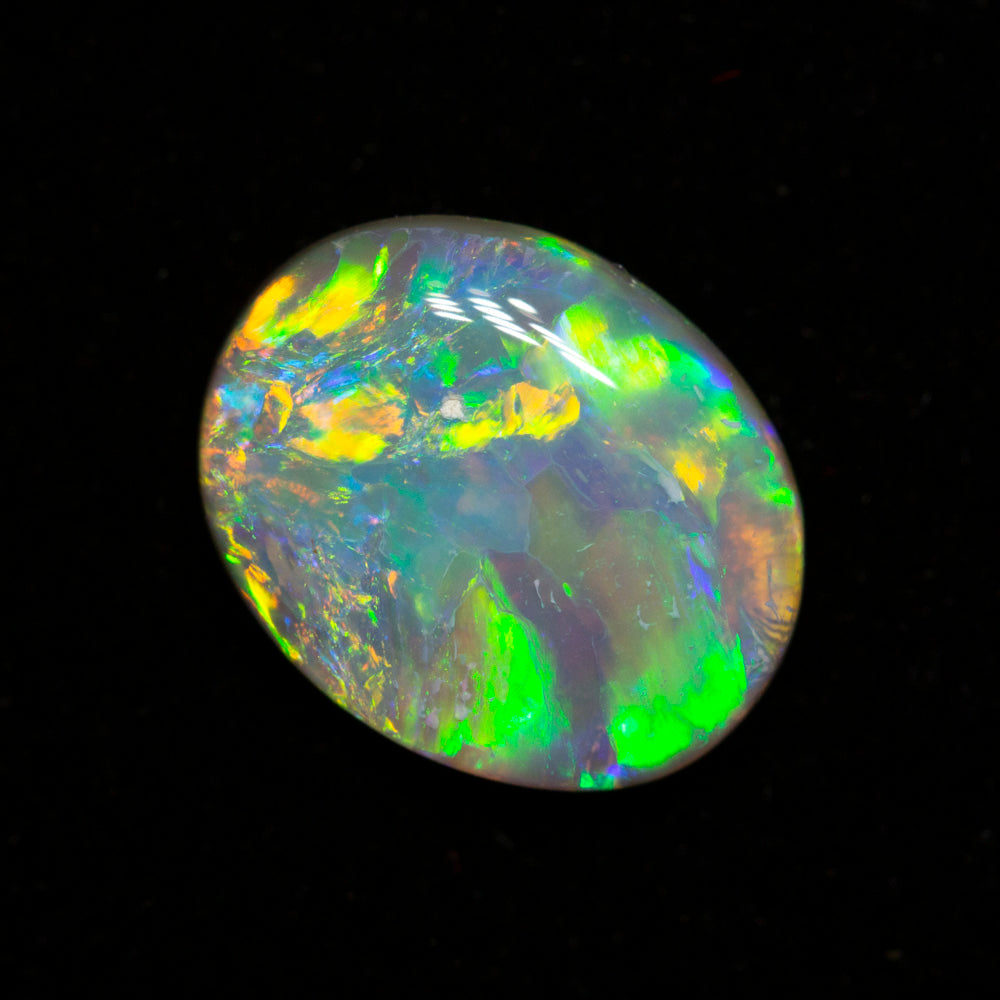1.55 ct crystal opal 9.9x7.9x3.1mm