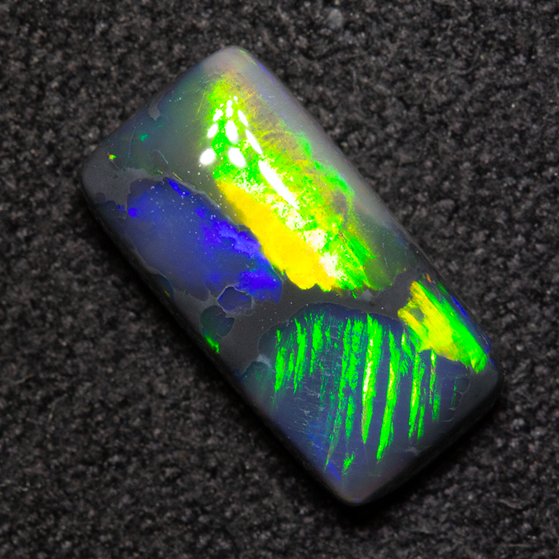 1.60 ct black opal 10.6x5.4x3.3mm