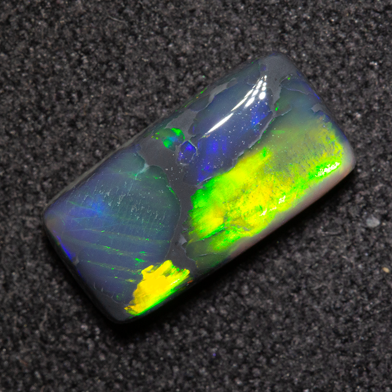 1.60 ct black opal 10.6x5.4x3.3mm