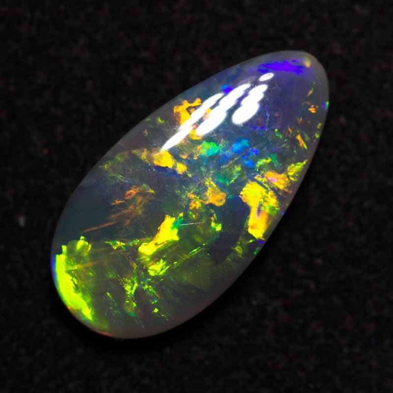1.60ct semi black opal