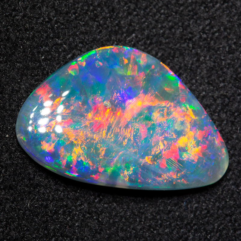 1.67 ct black opal 14x9.1x2mm