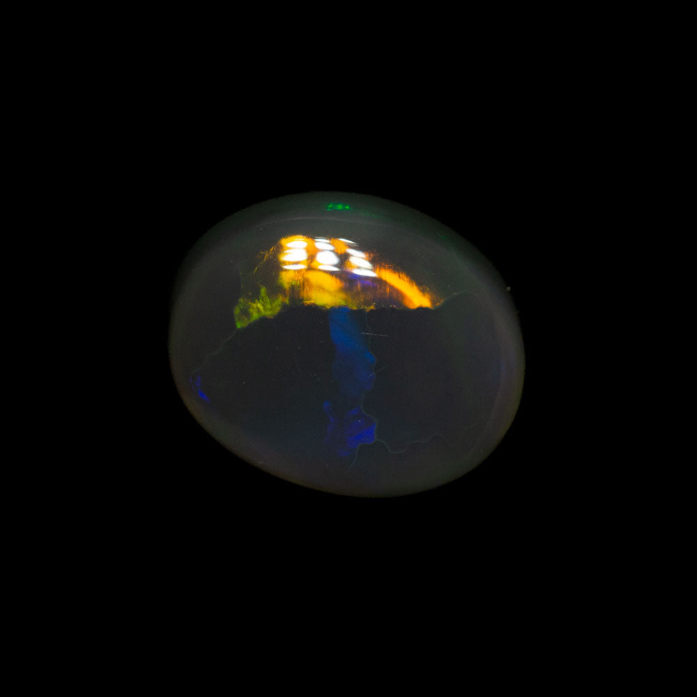 1.67 ct black opal 9x7.3x3.7mm