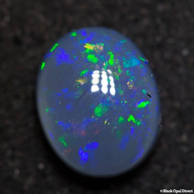 1.67cy semi black opal