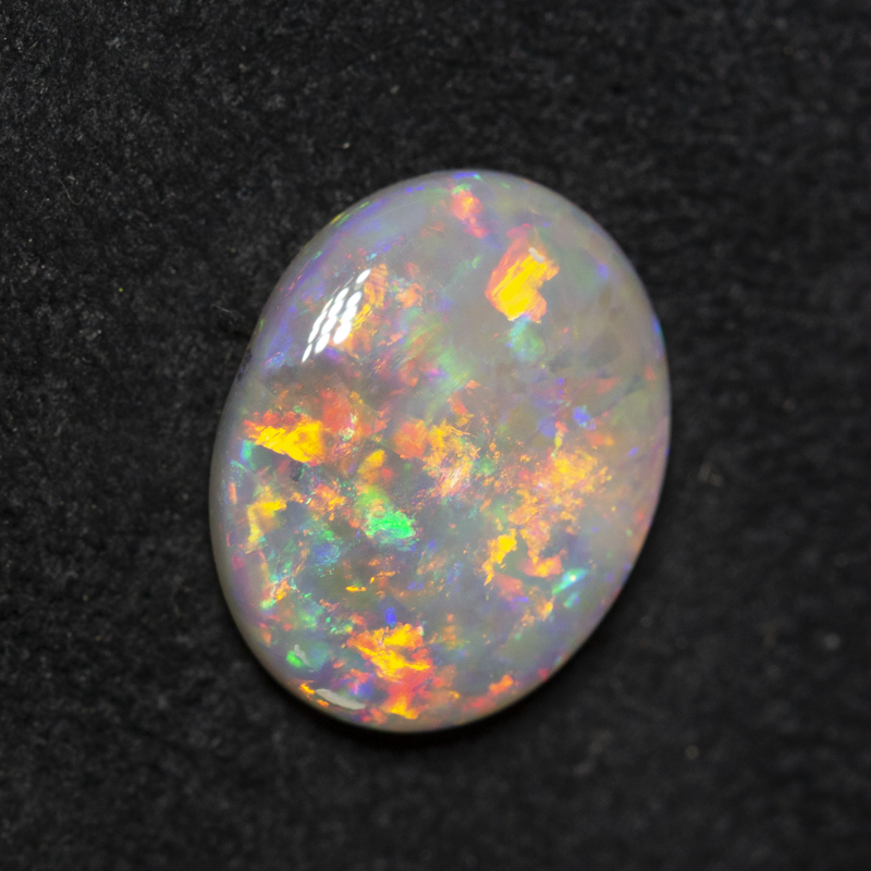 1.70 ct dark opal 10.8x8.5x2.9mm