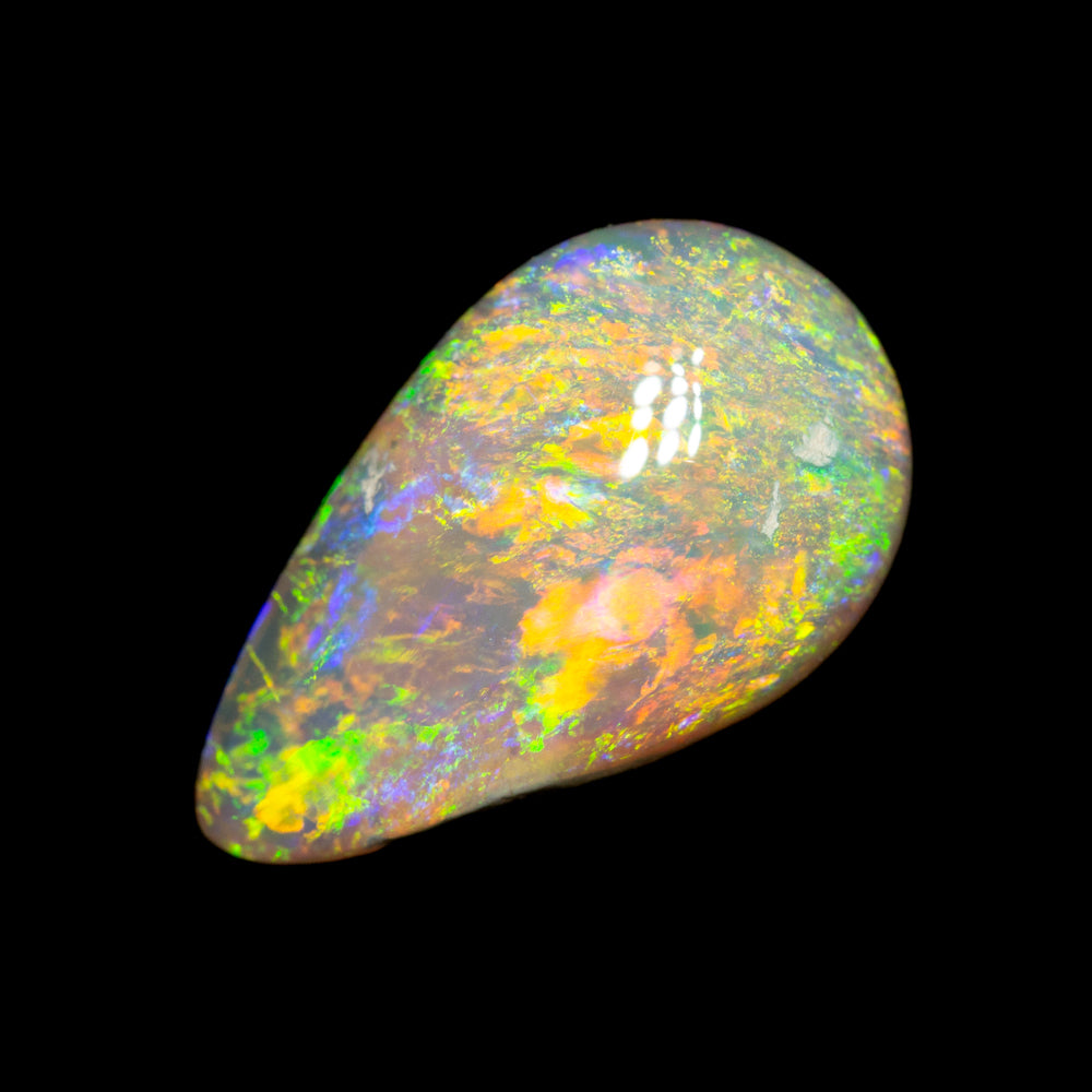 1.70 ct dark opal 12.9x7.7x3.4mm