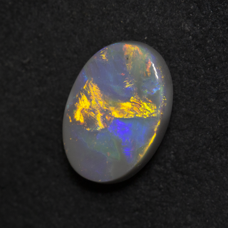 1.72 ct dark opal 10.1x7x3.7mm