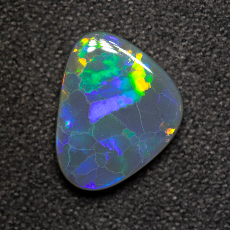 1.72 ct black opal 10.9x8.5x2.8mm