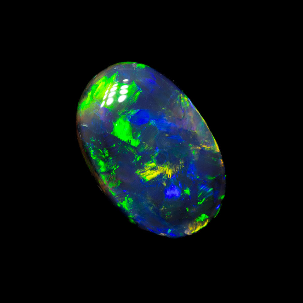 1.75 ct black opal 10.4x6.8x3.7mm
