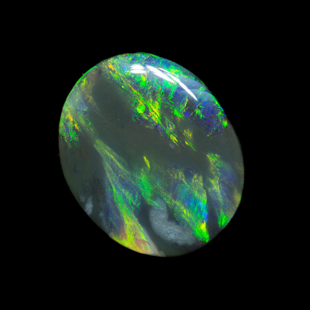 1.76 ct black opal 11.4x9.5x2.4mm