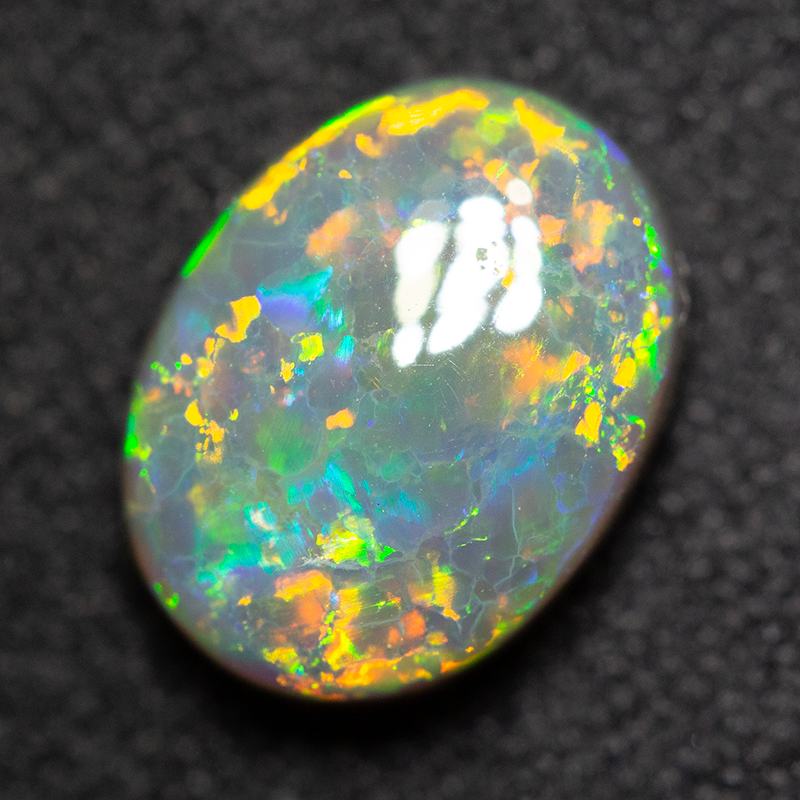 1.77 ct black opal 9.4x7.1x4.2mm