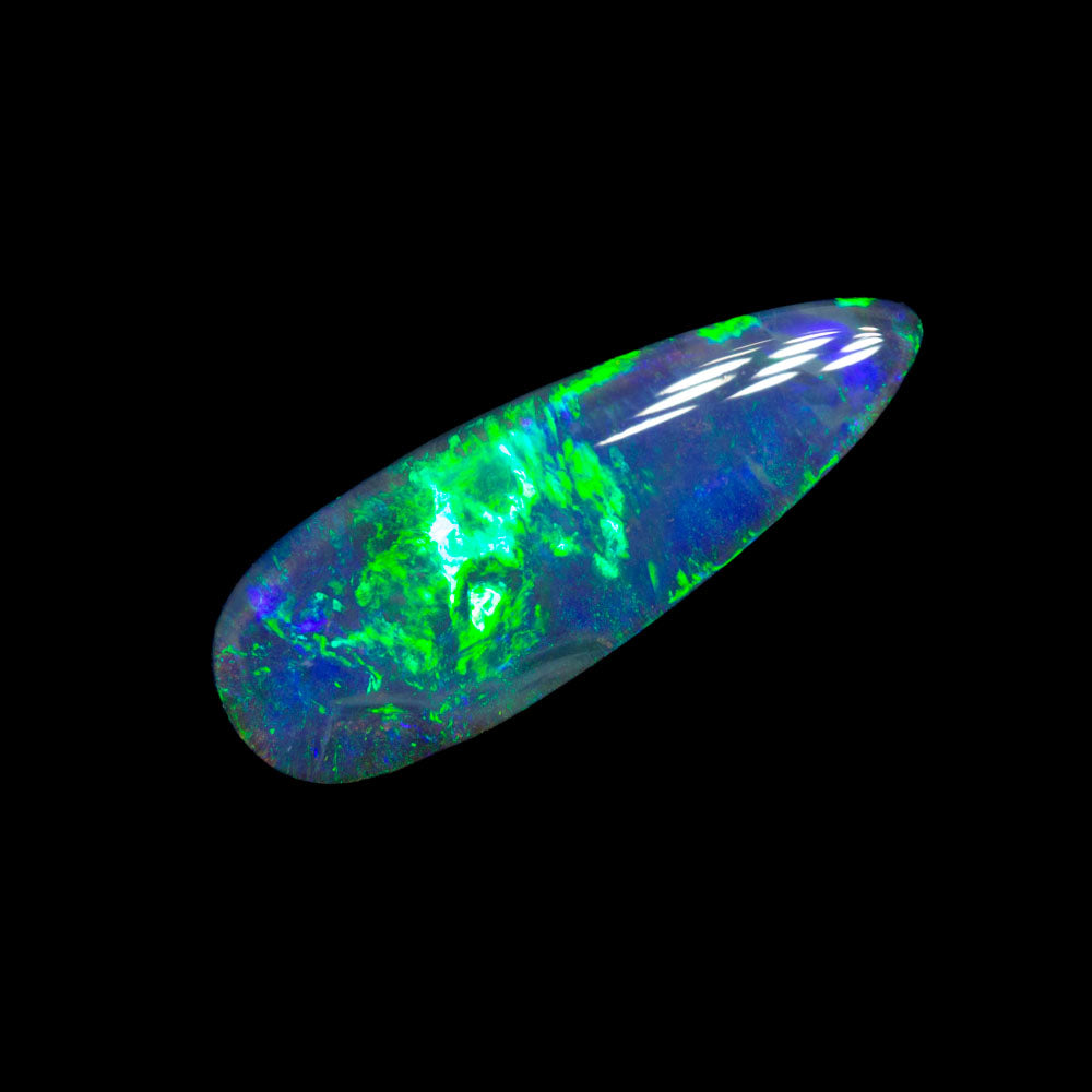 1.77 ct boulder opal 14.1x4.9x3.1mm