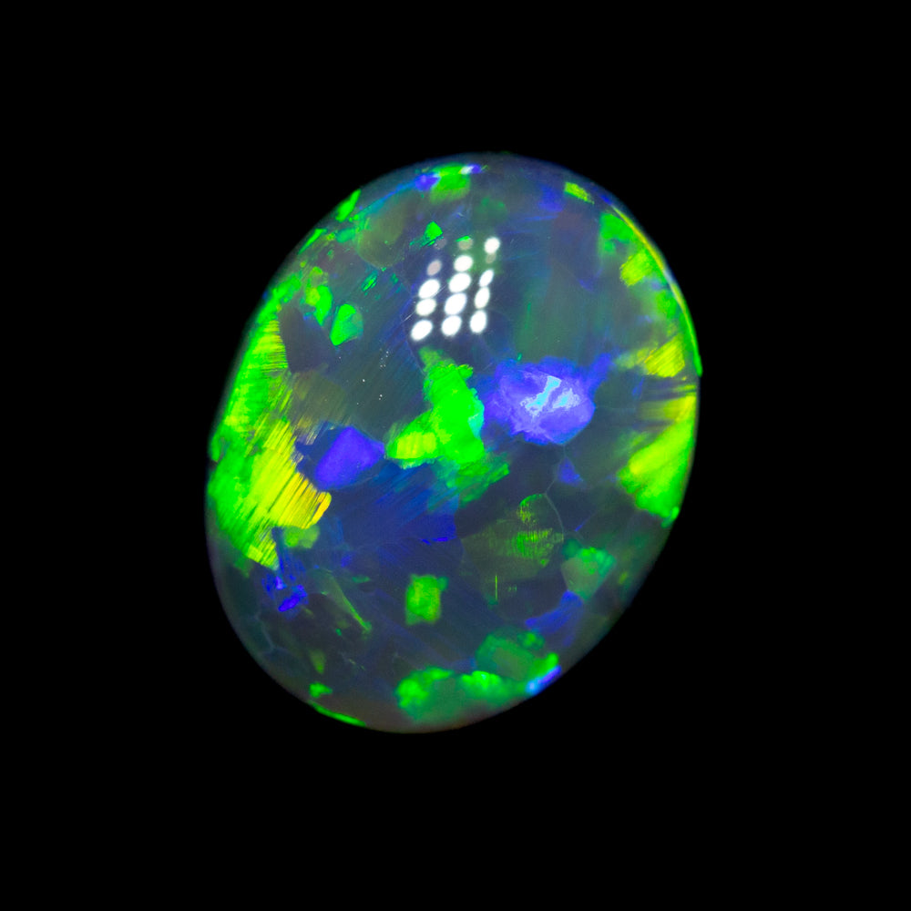 1.81 ct gem black opal 8.7x7x4.6mm
