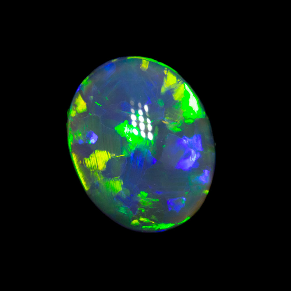 1.81 ct gem black opal 8.7x7x4.6mm