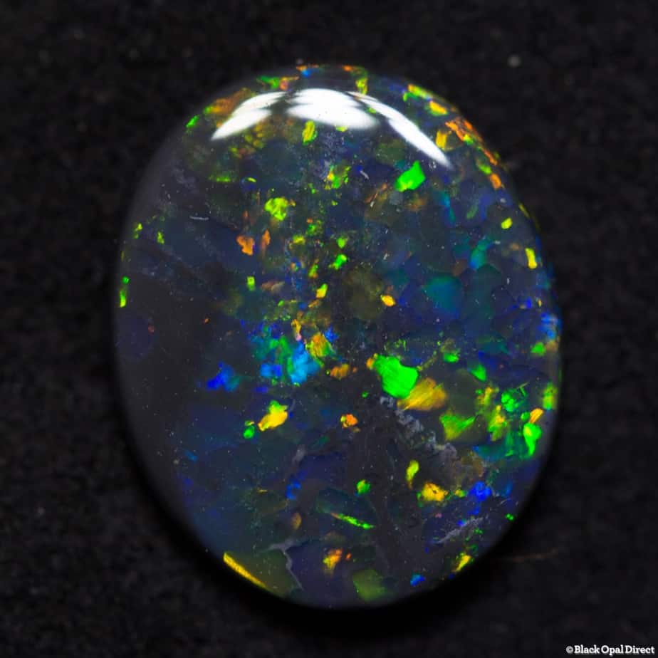 1.82 ct black opal 10.5x.5x2.5mm