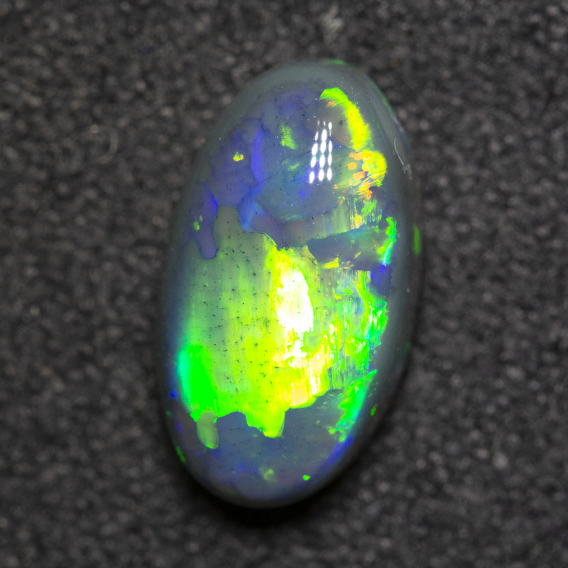 1.83 ct black opal 10x6x4mm