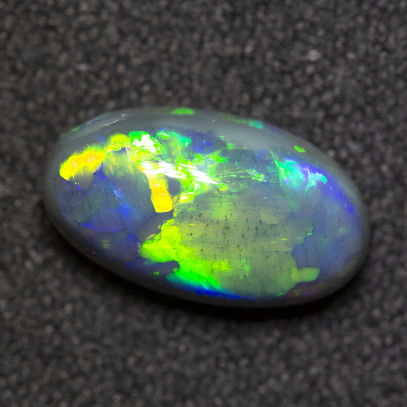 1.83 ct black opal 10x6x4mm