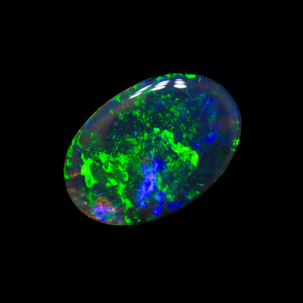1.86 ct black opal 12.6x8.6x2.4mm