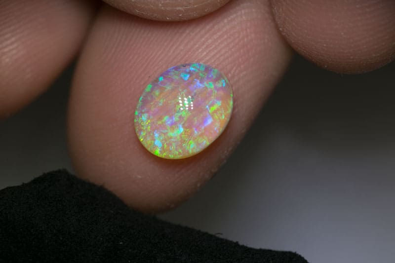 1.87 ct crystal opal 10x8x4mm
