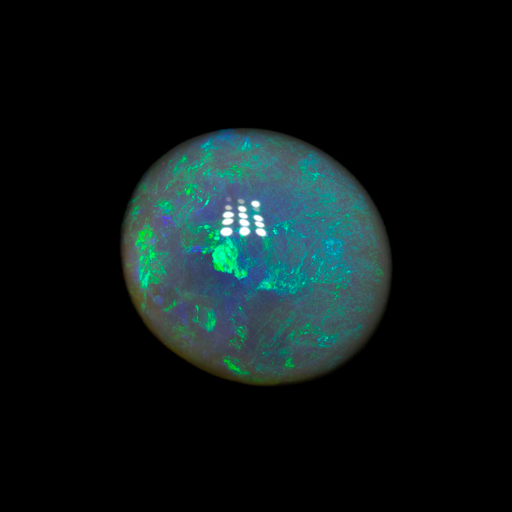 1.88 ct dark opal 8.9x7.9x4.4mm