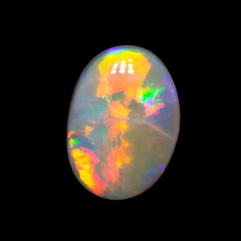 1.91 ct gem dark opal 10x8x3mm