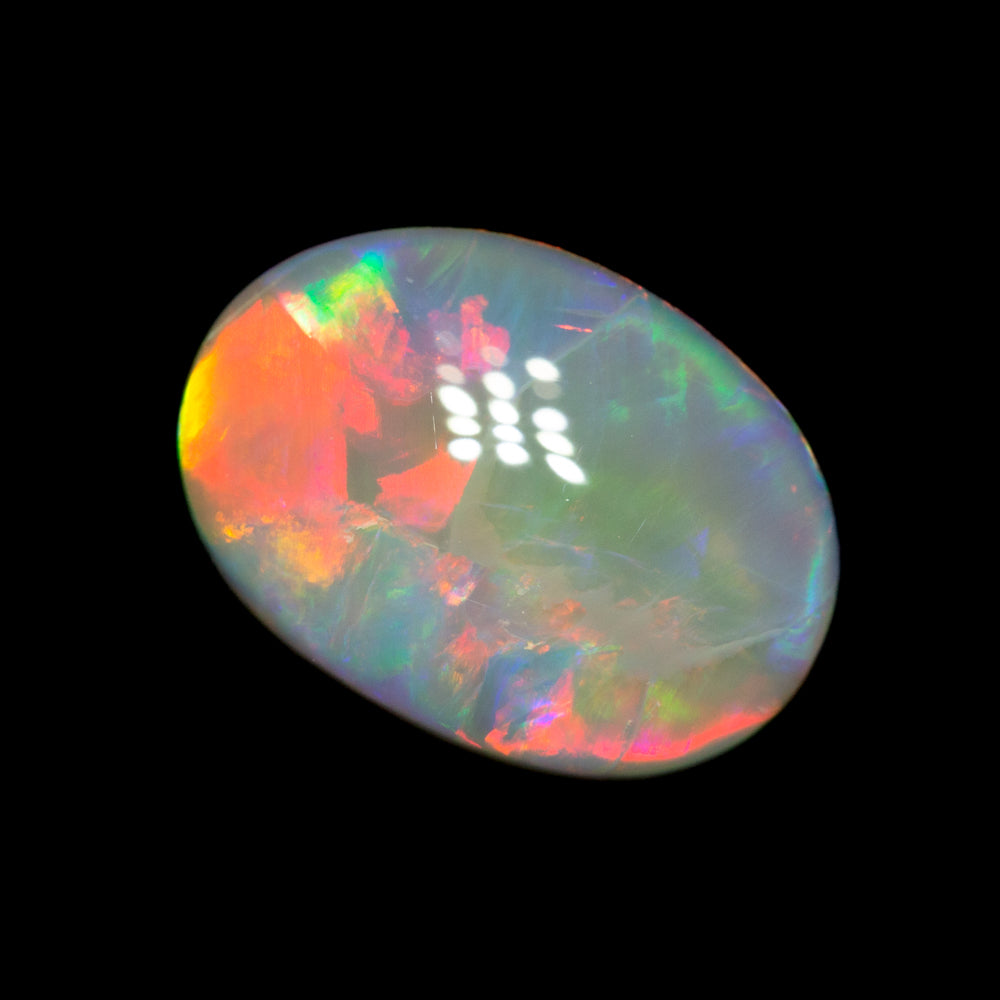 1.91 ct gem dark opal 10x8x3mm