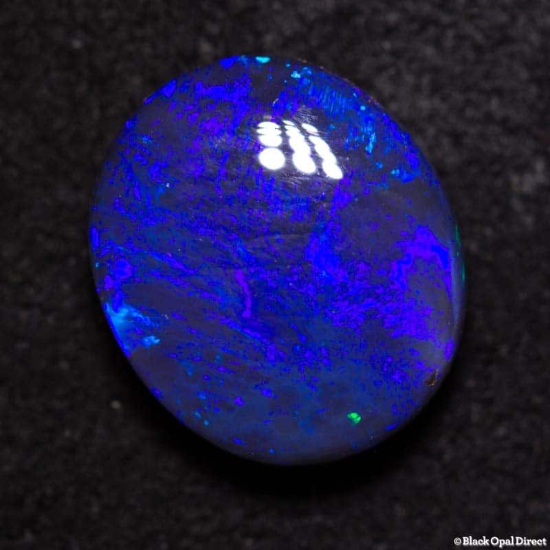 1.91 ct black opal 9x8x4mm