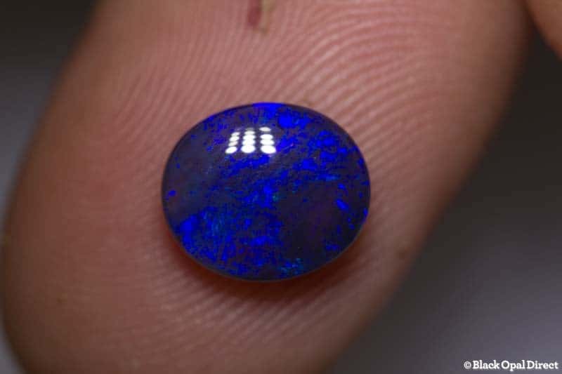 1.91 ct black opal 9x8x4mm
