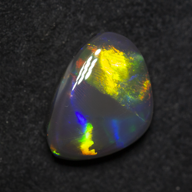 1.96 ct black opal 10.6x7.8x3.8mm