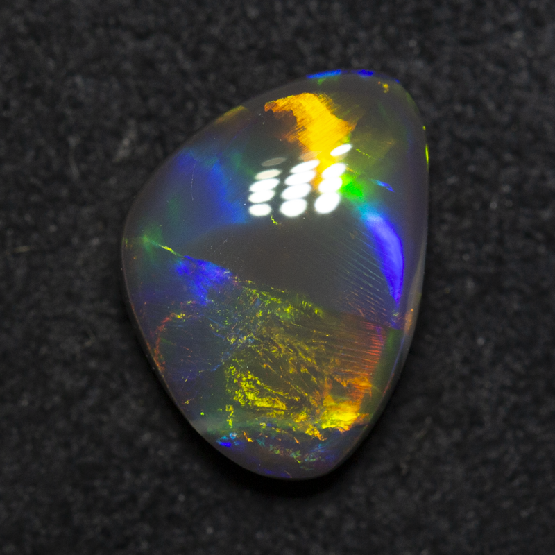 1.96 ct black opal 10.6x7.8x3.8mm